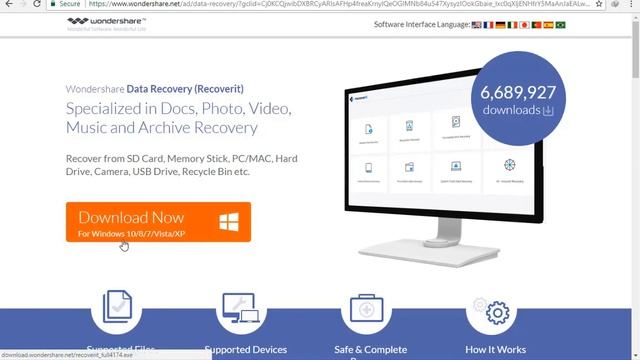 How to Recover Data from PC and Mobile | Wondershare Data Recovery 2018 смотреть онлайн