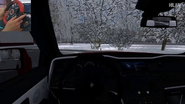 City Car Driving - Rolls-Royce Cullinan [Steering wheel gameplay] смотреть онлайн