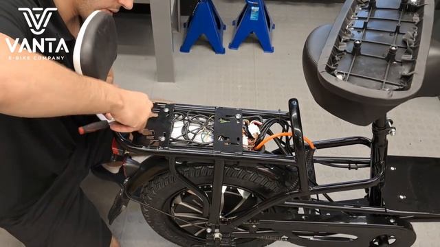 Сборка электровелосипеда Монстр из коробки | Vanta Bikes