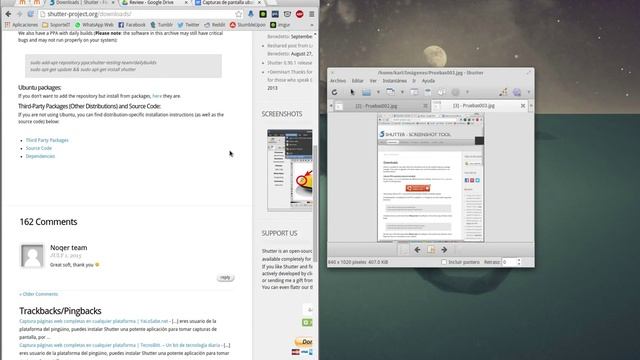 Shutter el mejor software de captura de pantalla en linux, Como instalar. смотреть онлайн