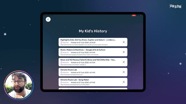 URSOR - A safe browser for curious kids. V-1.0 DEMO! смотреть онлайн