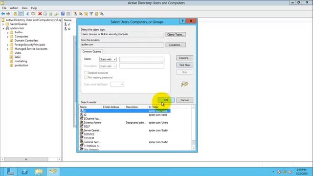 Organizational Unit & Delegation Control in Windows Server 2012 смотреть онлайн