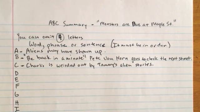 ABC Summary.wmv смотреть онлайн