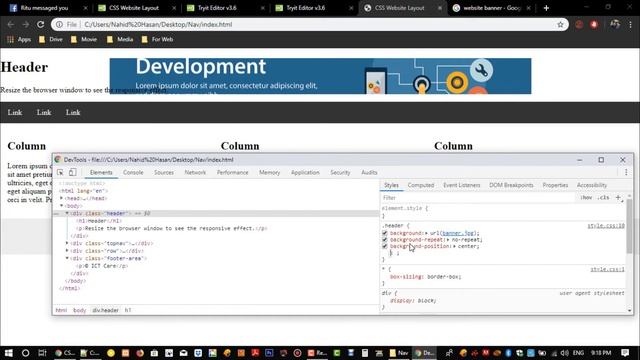 Web Design Bangla Tutorial CSS Part_7 By ICT CARE! CSS with HTML part Tutorial! смотреть онлайн