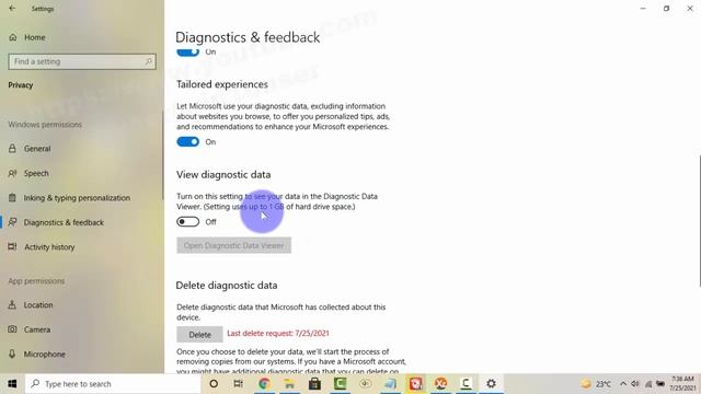 Windows 10 Home : How to turn on or off view diagnostics data смотреть онлайн
