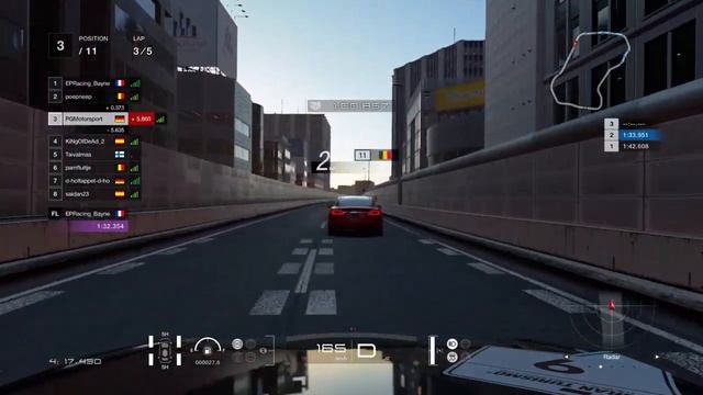 Gran Turismo™SPORT Daily Race 687 Tokyo Tesla Model S Onboard смотреть онлайн