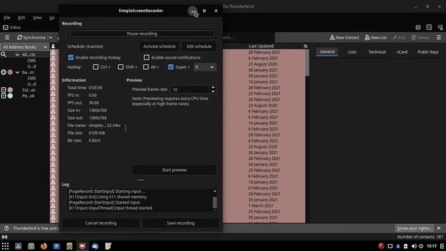 Thunderbird with GMail, Google Contacts (using Cardbook), CalDAV Calendar смотреть онлайн