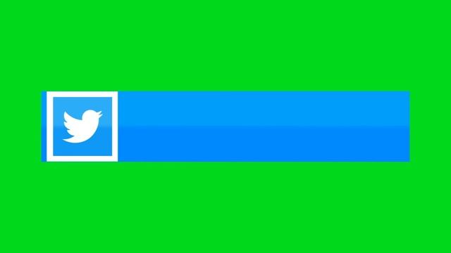 C 002 SOCIAL MEDIA Twitter icon Text FREE GREEN SCREEN смотреть онлайн