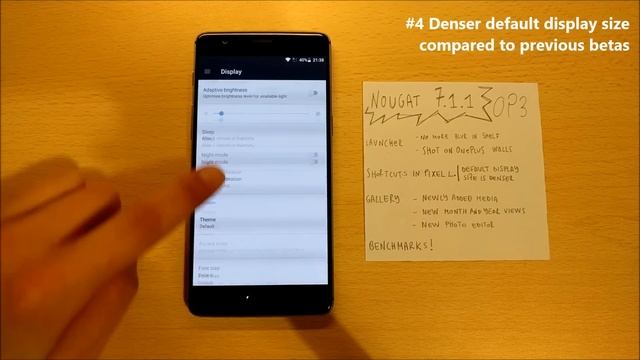 Oneplus 3 Official Nougat 7.1.1 Oxygen 4.0.3 - Beta 12 смотреть онлайн