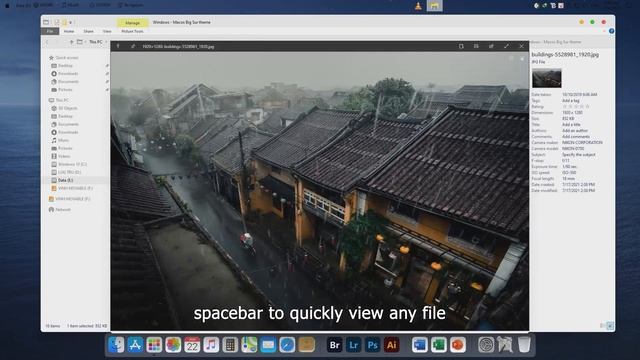 Windows 10 with Big sur interface смотреть онлайн