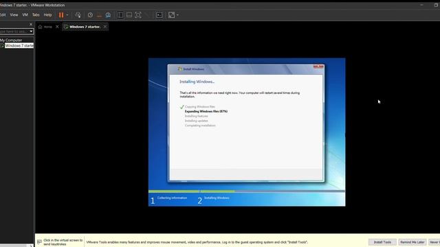 Menginstall Windows 7 Menggunakan VMWare смотреть онлайн
