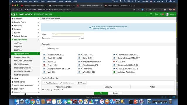 Fortigate Application Control Tips смотреть онлайн