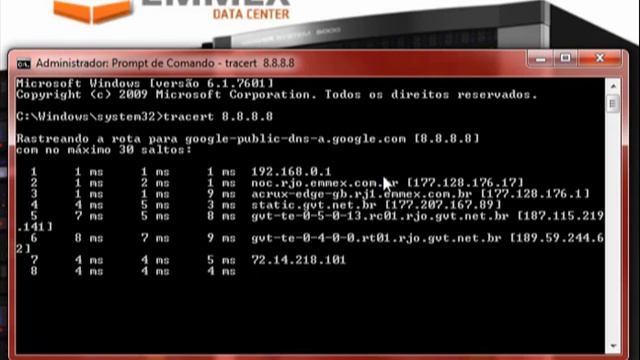 Como fazer um teste de traceroute(tracert) no windows ? смотреть онлайн