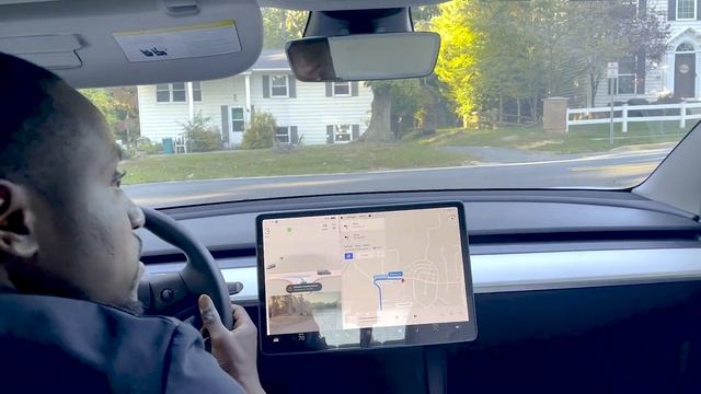 Tesla Full Self Driving Test!! Crashed my drone for this смотреть онлайн