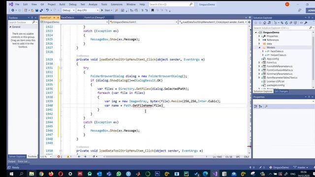 EmguCV # 64 - I (Load Image Data): Face Recognition using HoG features and SVM classifier смотреть онлайн