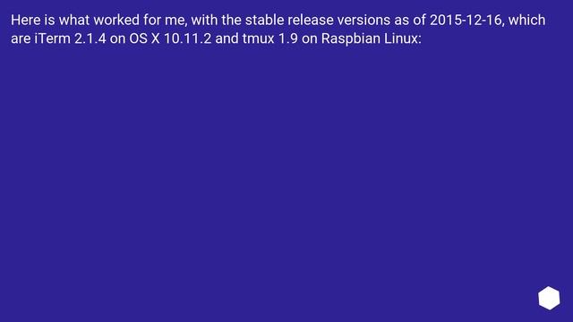 Remote server, iTerm2, and tmux integration смотреть онлайн