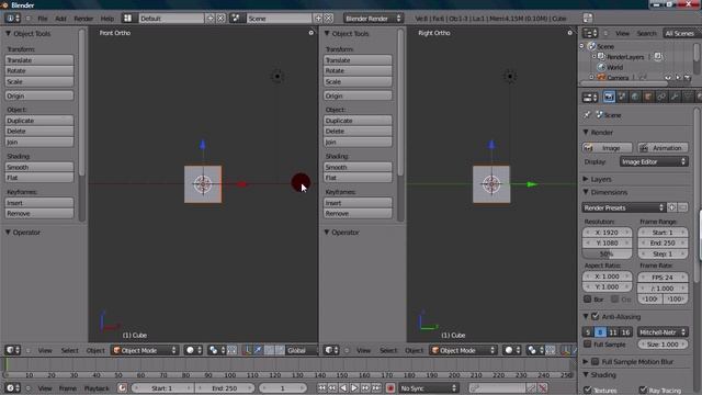 Blender Basics 3. Splitting Windows смотреть онлайн