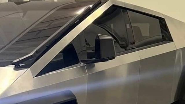 NEW PHOTOS | Production Tesla Cybertruck Has Leaked In All Its Glory! смотреть онлайн