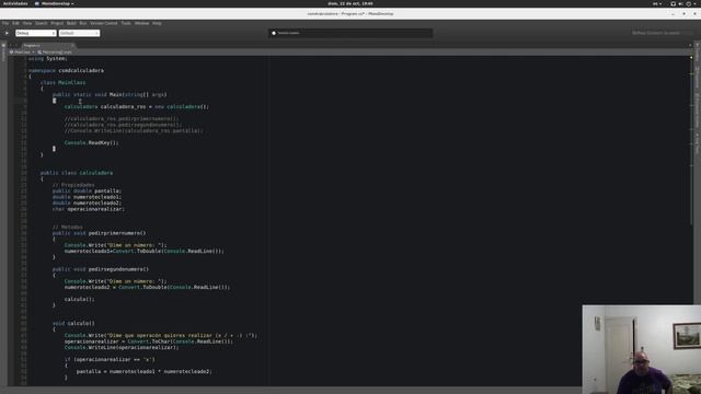 2 C# con monodevelop clases смотреть онлайн