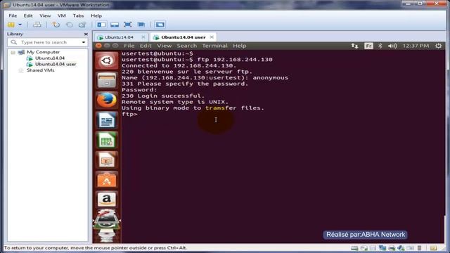 Configuration de client FTP sur Ubuntu 14 04 смотреть онлайн