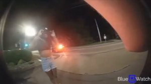Drunk Woman Urinates In Cop Car And Tries To Run Away
