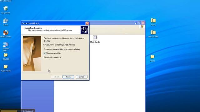 Unzip Album Folder/File in WIndows XP and Load it into iTunes Part 2 смотреть онлайн