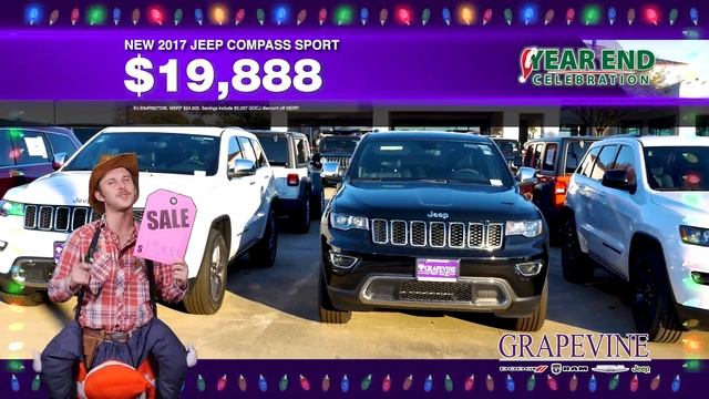 Grapevine Dodge "Yehaw you can!" Jeep Compass // Dec 2018 смотреть онлайн