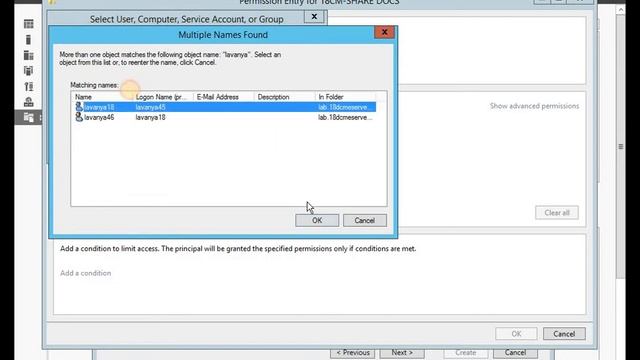 Windows 2012 Server SHARE PERMISSIONS смотреть онлайн