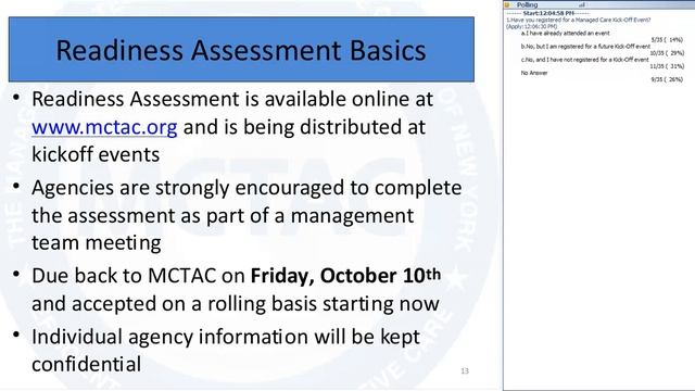 9/18/14 Readiness Assessment Webinar смотреть онлайн
