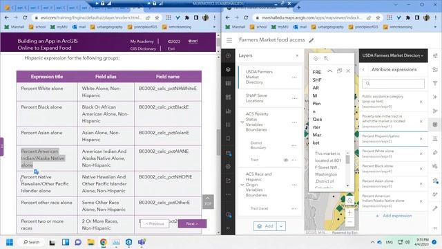 Exercise 2 for ArcGIS Lab Building an App in ArcGIS Online to Expand Food Access смотреть онлайн