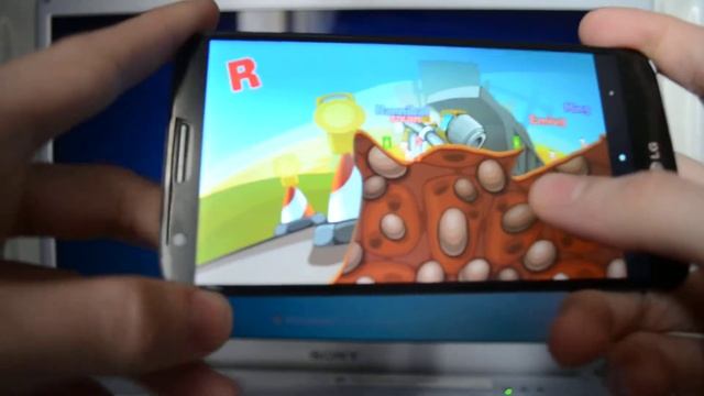 Worms 2 Armaggedon on smartphone mobile! (Android) смотреть онлайн