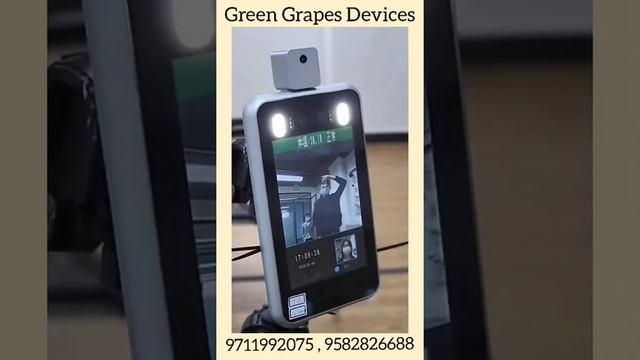 Face Temperature Detection with Attendance Record now Available in India смотреть онлайн