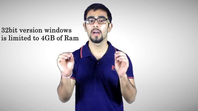Windows 32Bit & 64Bit Version Explained Hindi смотреть онлайн