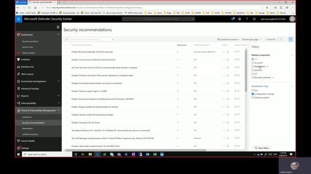 Microsoft Defender - ATP & Vulnerability Management смотреть онлайн