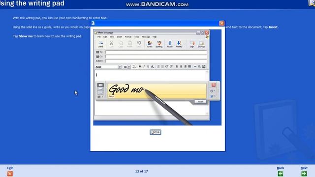 Windows XP Tablet PC Edition Demo смотреть онлайн