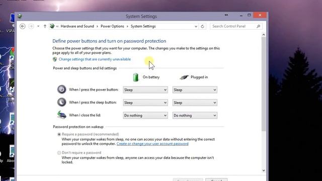 How to enable disable require password after sleep windows 8 8.1 7 смотреть онлайн
