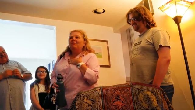 Christine Valada is surprised! смотреть онлайн
