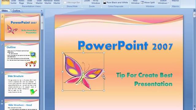 PowerPoint 2007- EP. 01 เริ่มต้นใช้งาน PowerPoint 2007 смотреть онлайн