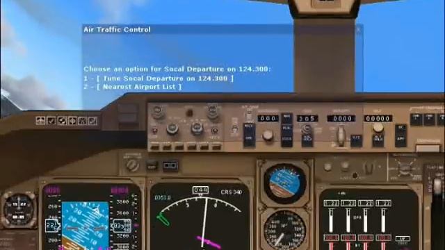 Flight Simulator 2004: 747 flight from Los Angeles to San Fransisco смотреть онлайн