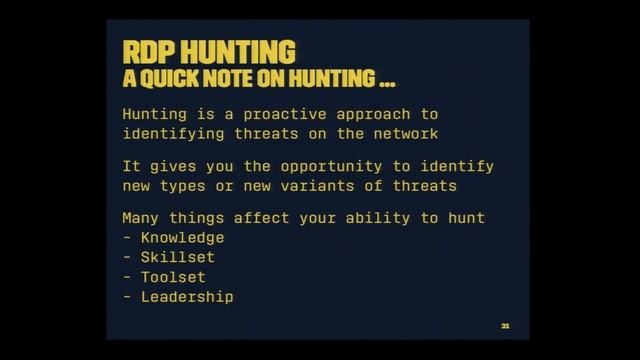 Hunting Through RDP Data by Josh Liburdi смотреть онлайн