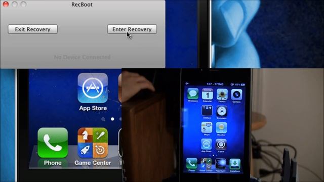 Exit Recovery Mode With ONE CLICK! - Fixes iTunes Errors! смотреть онлайн