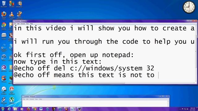 Create A System 32 Virus.avi смотреть онлайн