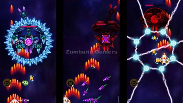 Space Shooter Galaxy Attack Boss Level 48 | Boss 48 Fight- Gameplay IOS & Android смотреть онлайн