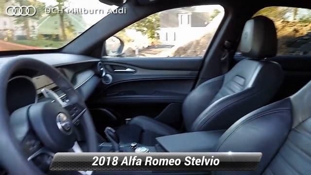 Used 2018 Alfa Romeo Stelvio Ti Sport, Maplewood, NJ MDP21393 смотреть онлайн