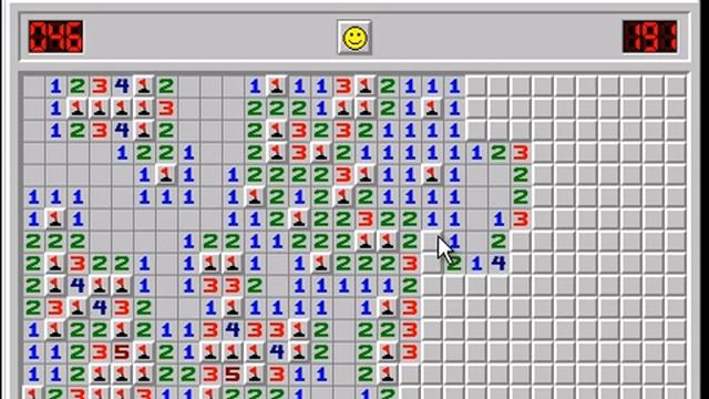 Minesweeper expert on Windows 2000 смотреть онлайн