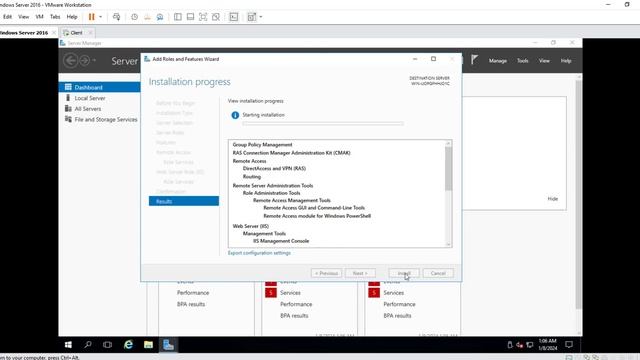 Hướng dẫn cấu hình dịch vụ NAT trên môi trường windows server 2016 смотреть онлайн