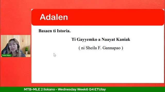 MTB MLE 2 Ilocano - Wednesday Week6 Q4 ETUlay смотреть онлайн