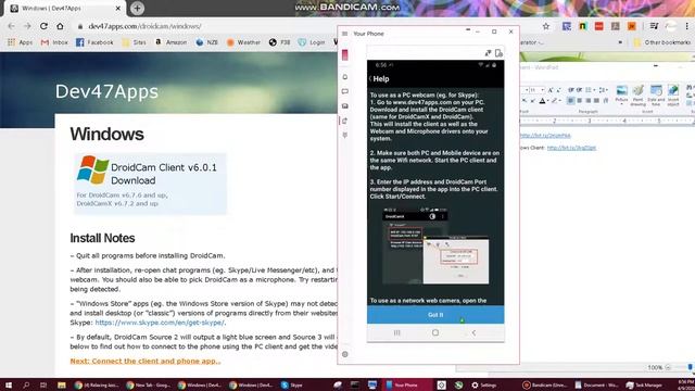 Android Cam as a Webcam - use any modern Android phone as a Webcam. смотреть онлайн