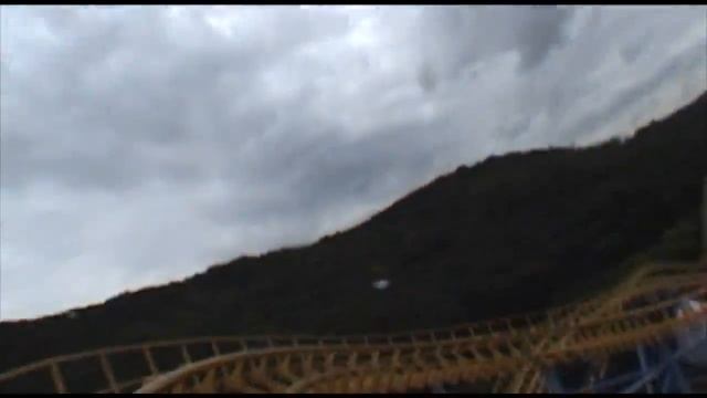 Black Hole 2000 Roller Coaster Front Seat POV Seoul Land South Korea смотреть онлайн