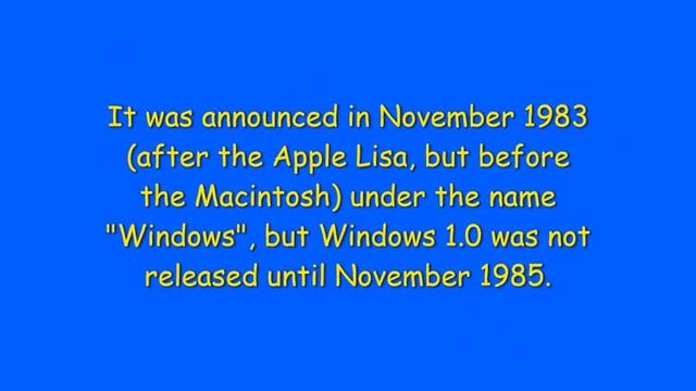 history of ms windows || sci & tech смотреть онлайн